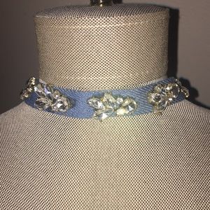 Sparkle jean chocker